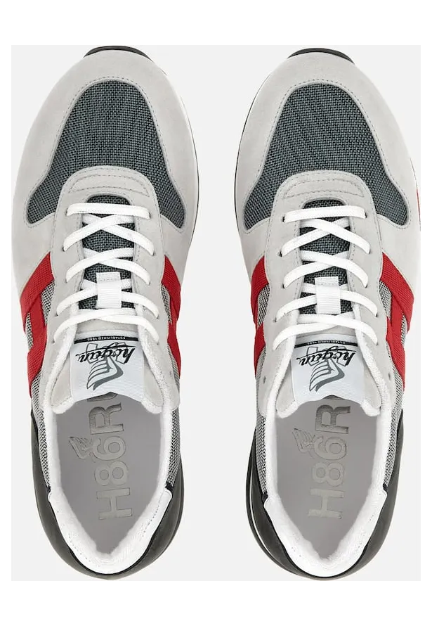 Sneakers Hogan H383 Grey Red (HXM3830AN51MVC0A1D) (3)