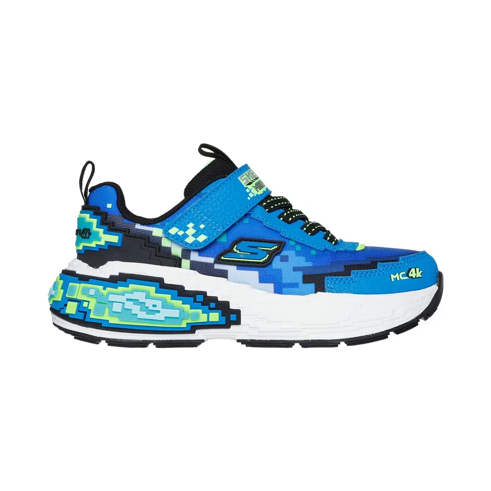 Skechers Mega-Craft 4K Sneaker Blau/Limoen