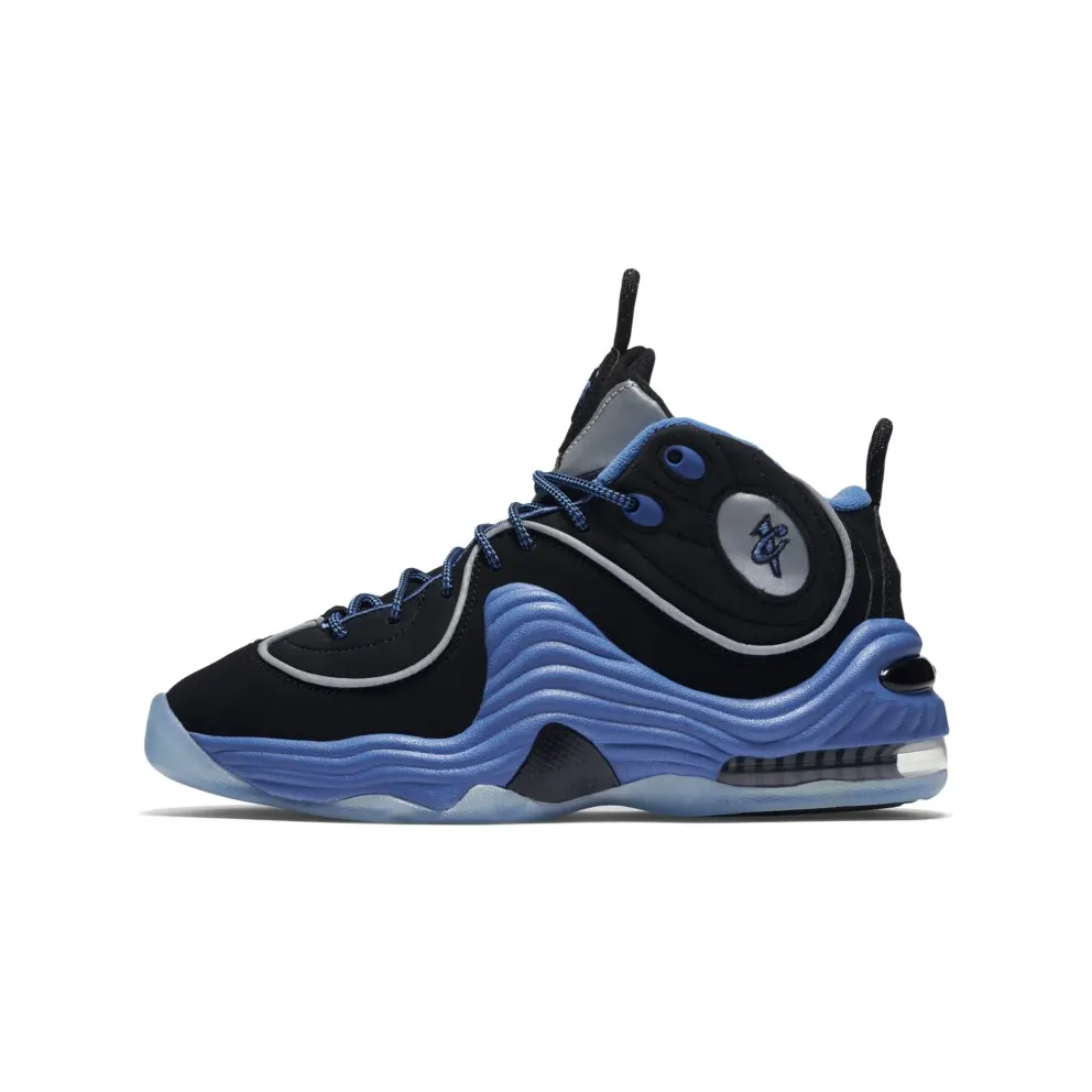 Nike Air Penny II Varsity Blue (GS) Black/Varsity Blue-Metallic Silver (820249-005)