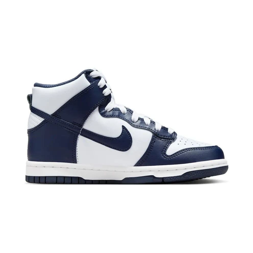 Nike Dunk High Football Grey Midnight Navy (GS) – “Football Grey / White / Midnight Navy” (DB2179-008)