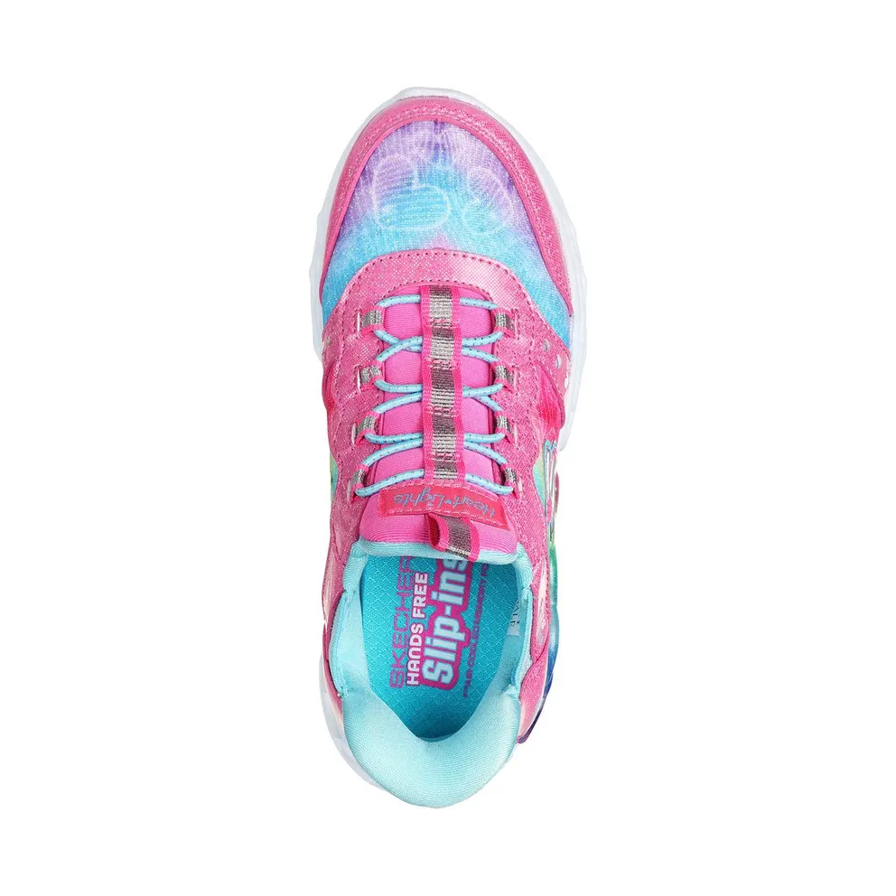Skechers Slip-ins: Infinite Heart Lights Pink (303755LPKMT)
