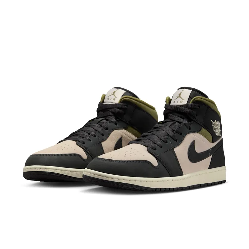 Air Jordan 1 Mid SE “Medium Olive” (HV4091-102)