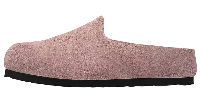 Birkenstock Amsterdam Wrapped Suede “Faded Purple – Narrow Fit” (1032560)