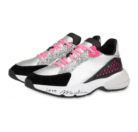 Moschino Sneaker In Metallic-optik Sporty Running (POLJA15995G0FJM190A)