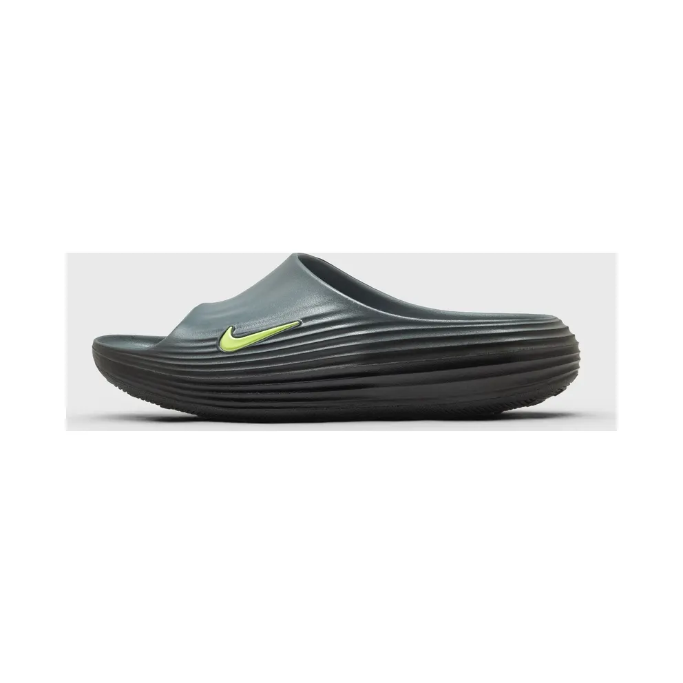 Nike ReactX Rejuven8 Slide Cool Grey Black Volt