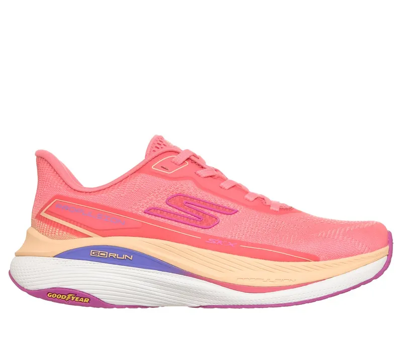 Skechers Max Cushioning Propulsion “Pure Pace Sneaker Pink” (128908PNK)