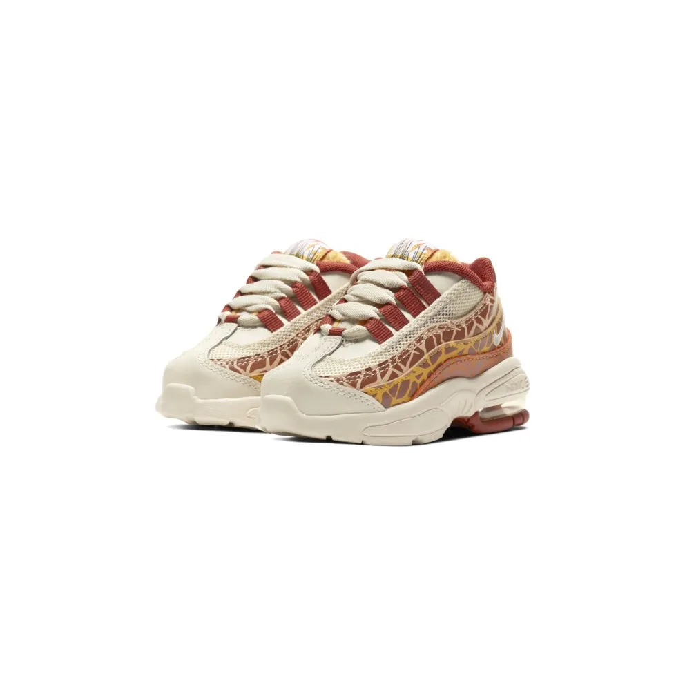 Nike Air Max 95 Giraffe (TD) Light Cream/Russet-Rugged Orange-Pollen Rise (CU4680-200)