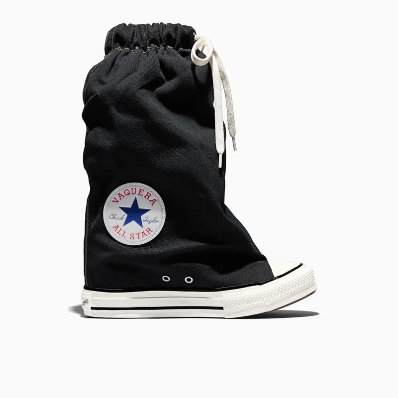 Vaquera x Converse (W) Chuck Taylor All Star XHi Slouch Wedge ‘Black’ (A17687C)