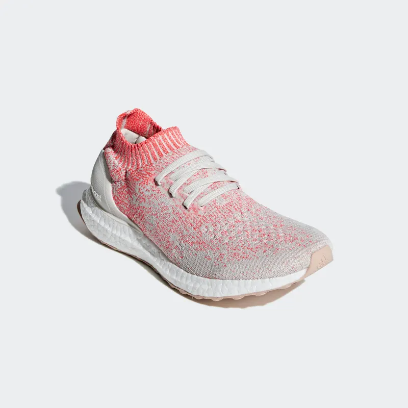 Adidas UltraBoost Uncaged ‘Raw White Shock Red’ Raw White/Raw White/Shock Red (B75863)
