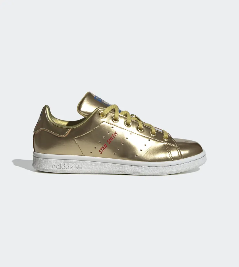 adidas Stan Smith Gold Metallic (GS)