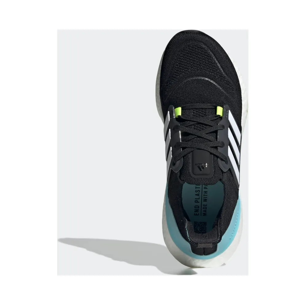 Adidas ULTRABOOST 22 Shoes Core Black / Cloud White / Solar Yellow (GX6658)