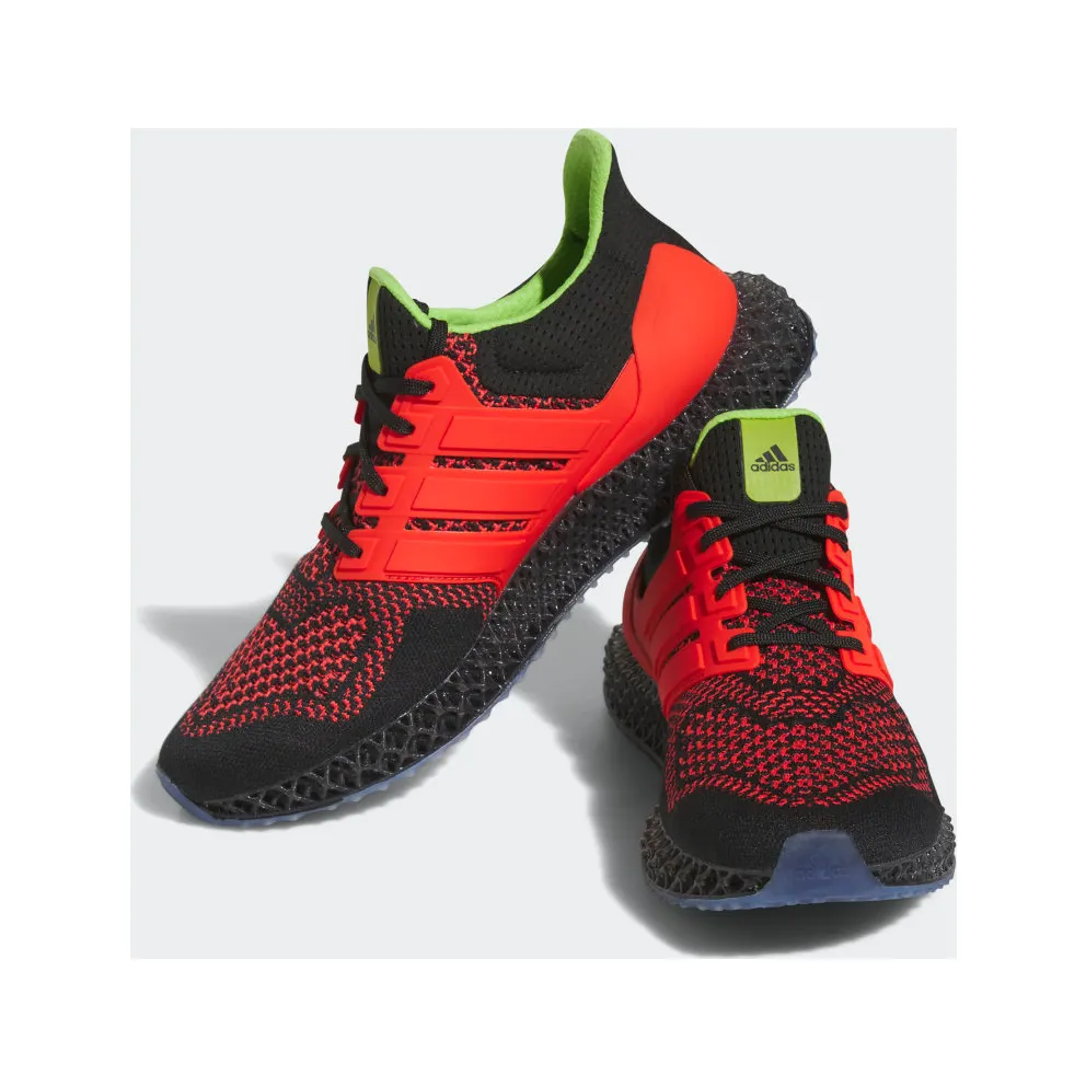 Adidas Ultra adidas 4D Core Black / Bright Red / Semi Solar Green (HP9737)