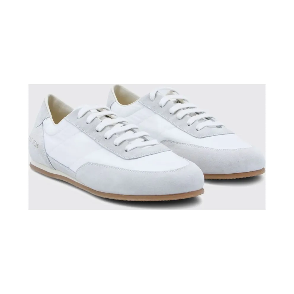 Common projects Minimal Runner in Suede and Nylon White (41850506)