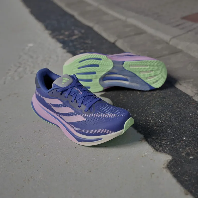 adidas Supernova Rise Lucid Blue Bliss Lilac Green Spark (ID0377)