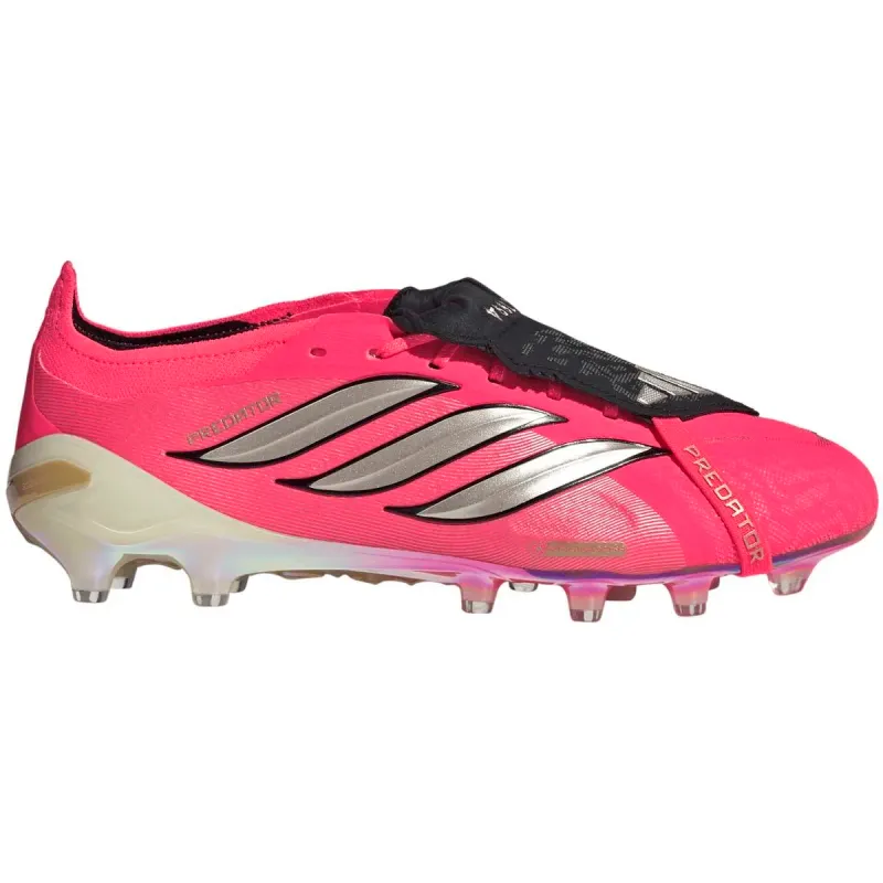 Adidas Predator Elite Fold-Over Tongue AG Football Boots, Pink (HP9971)
