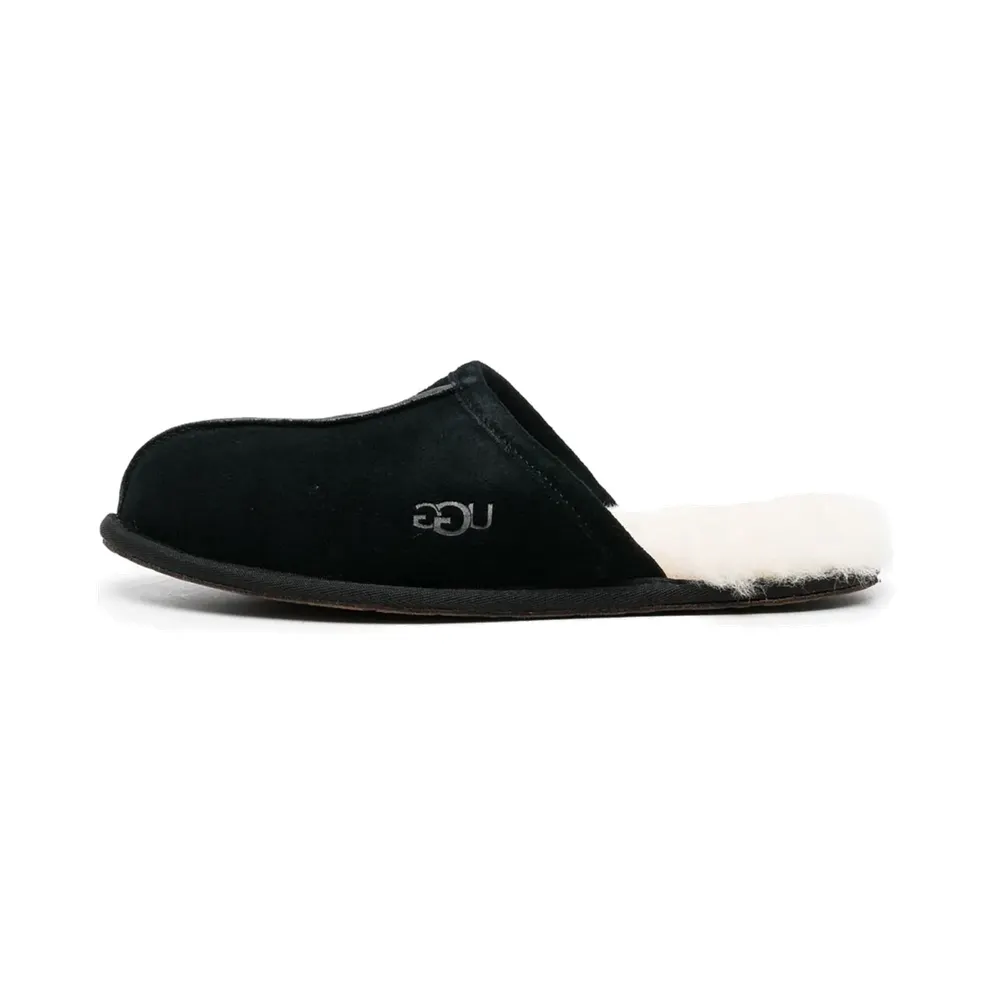 Ugg Scuff Slipper Fleece Lined “Black” (1101111-BLK)