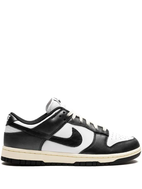 Nike Dunk Low Vintage Panda – White (FQ8899)