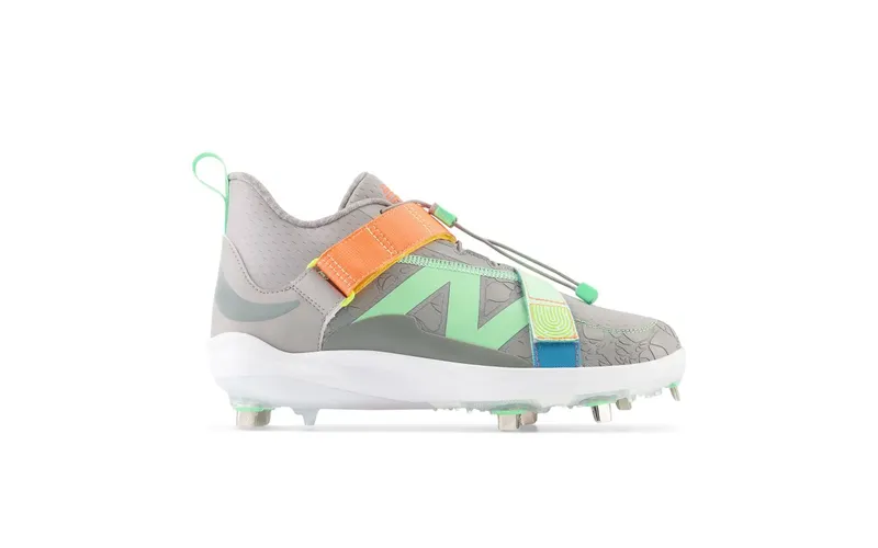New Balance FuelCell Lindor 2 Metal Team Away Grey Neon Dragonfly Electric Jade (LMLINDL2)