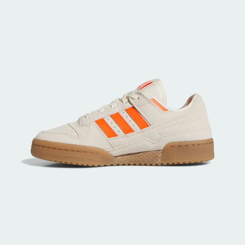 adidas Forum Low CL Wonder White Impact Orange (JR0514)