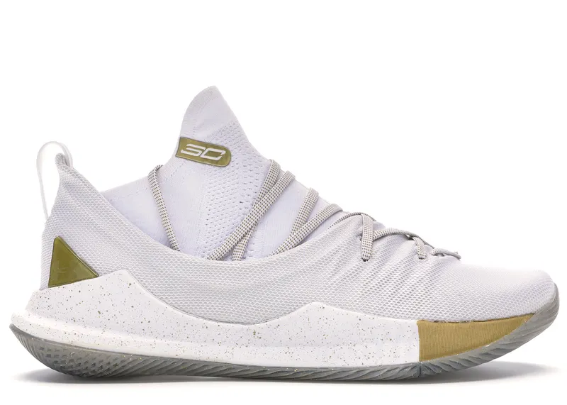 Under Armour Curry 5 White Gold White/Gold (3020657-100)