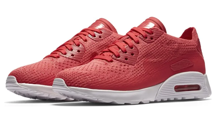 Nike Air Max 90 Ultra 2.0 Flyknit Geranium (W) (881109-600)