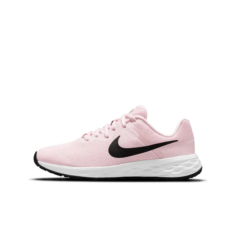 Nike Revolution 6 Older Kids’ Road Running Pink 50% Sustainable Materials (DD1096-608)