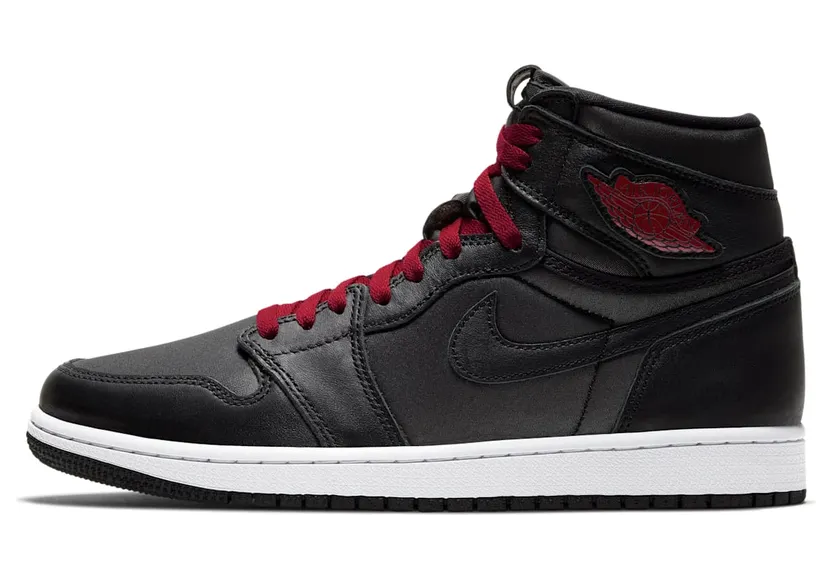 Air Jordan Nike AJ I 1 Retro High OG Black Red (555088-060)
