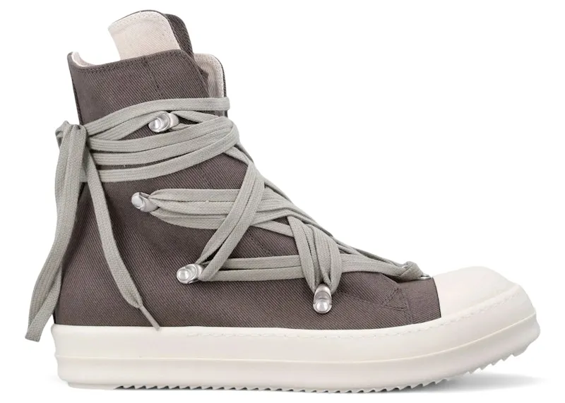 Rick Owens DRKSHDW Temple Megalace Sneaks Dark Dust Milk (DU01F4809-DOW1-3411)