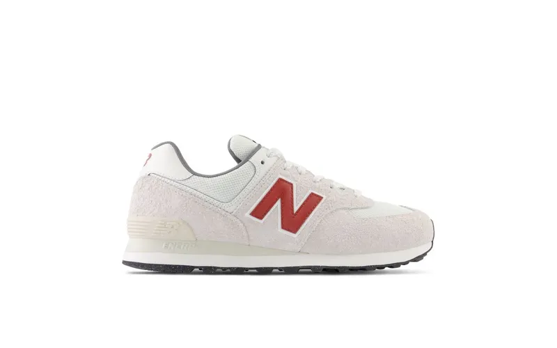 New Balance 574 White Red Grey (U574SOR)