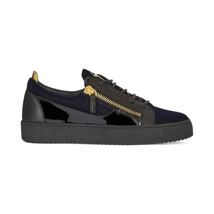 Giuseppe Zanotti Frankie mit doppeltem Reißverschluss “Blue” (RU00092001)