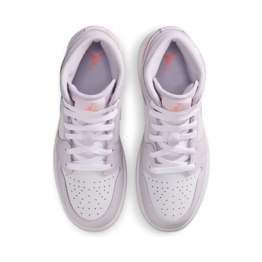 Air Jordan One Mid Barely Grape / White / Atomic Pink (IM4419-500)
