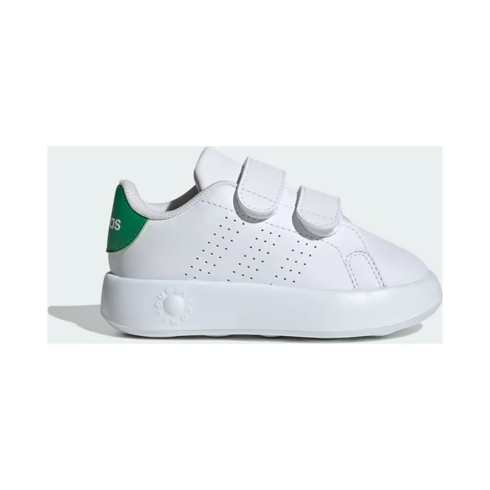 adidas Advantage Kids Schuh Cloud White / Cloud White / Green (ID5286)