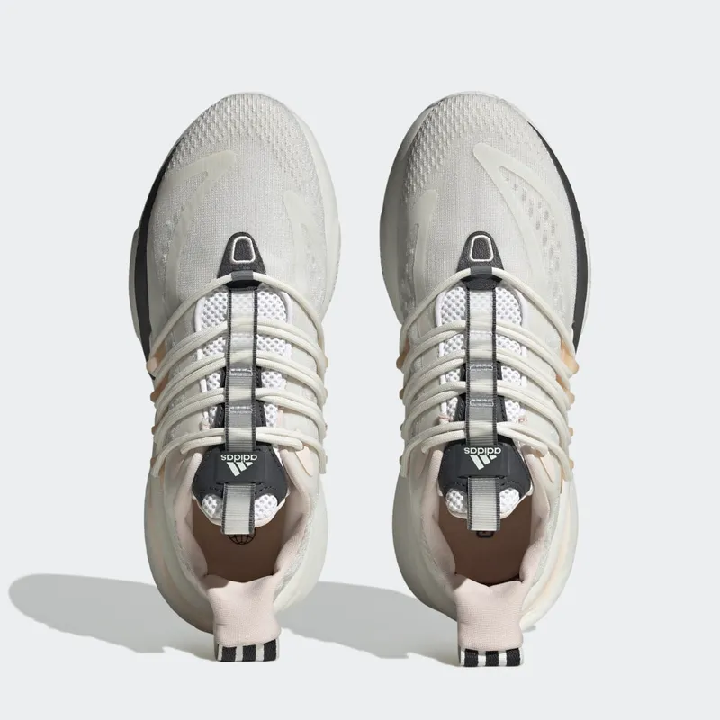 Adidas Alphaboost V1 Sustainable BOOST Lifestyle Running Cloud White / Wonder Quartz / Grey Five (HP6132)