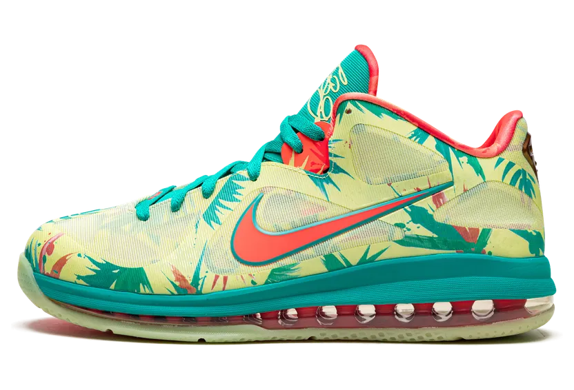 Nike LeBron 9 LeBronald Palmer – “White Lime / Bright Mango / New Green” (DO9355-300)