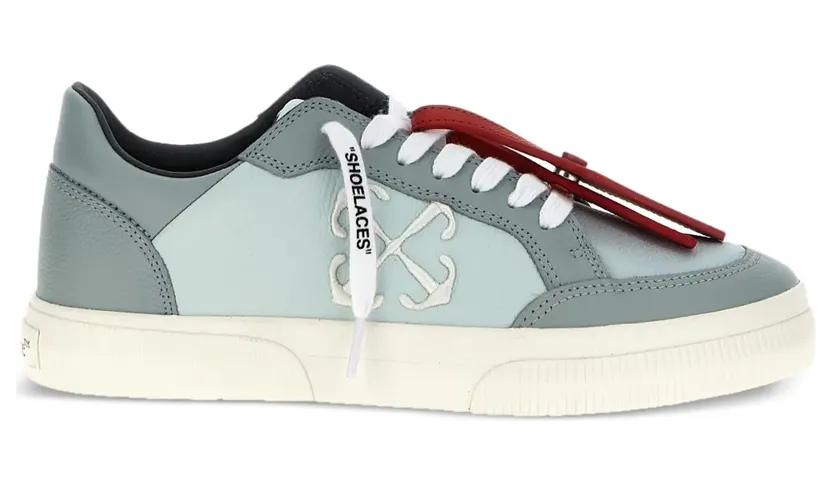 Off-White New Low Vulcanized “Green” (OMIA293F24LEA001)