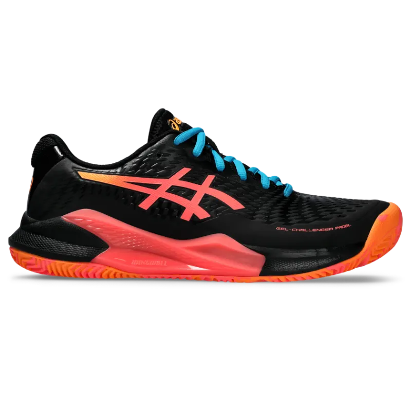 Asics Gel-challenger 14 Padel Black/Blazing Coral (1041A477.001)