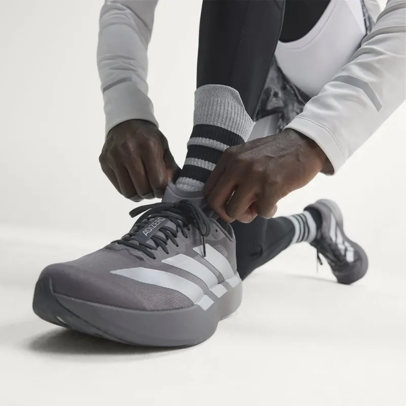 Adidas Adizero EVO SL Grey Strata / Silver Metallic / Light Granite (KI9874)