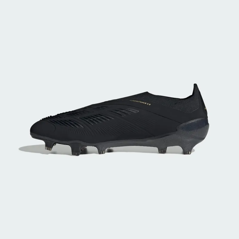 adidas Predator Elite Laceless FG Core Black Carbon Gold Metallic (IF8860)