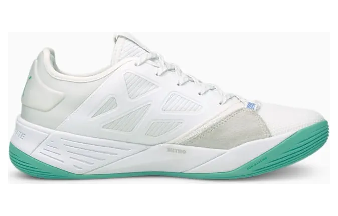 Puma Accelerate Turbo Nitro W+ handbalschoenen vrouwen Paars/Wit (106602-01)