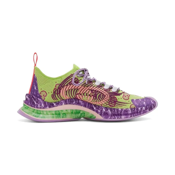 Gucci Run Green Purple (700104 USN10 8390)