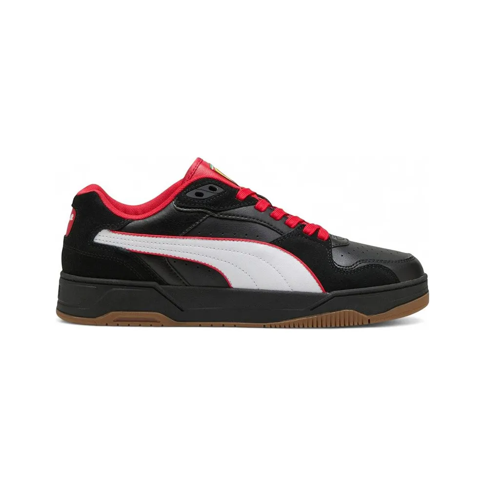 Puma Rebound Break Low Scuderia Ferrari Black White Red (308912-01)