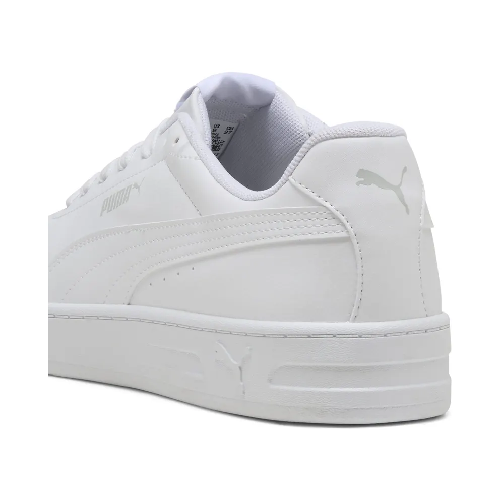 Puma Court Classic Clean “Puma White / Cool Light Gray” (402223_02)