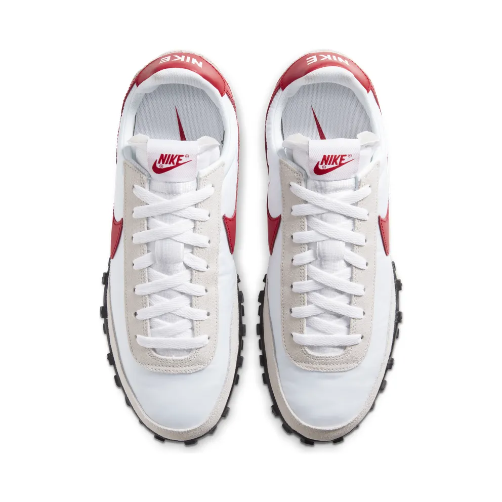 Nike Waffle Racer – White “White / Platinum Tint / University Red” (CN8116-100)