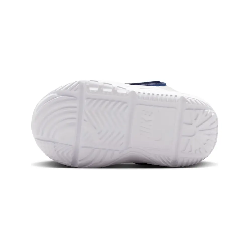 Nike Team Hustle D 12 White Midnight Navy Volt Tint (HF6281-104)