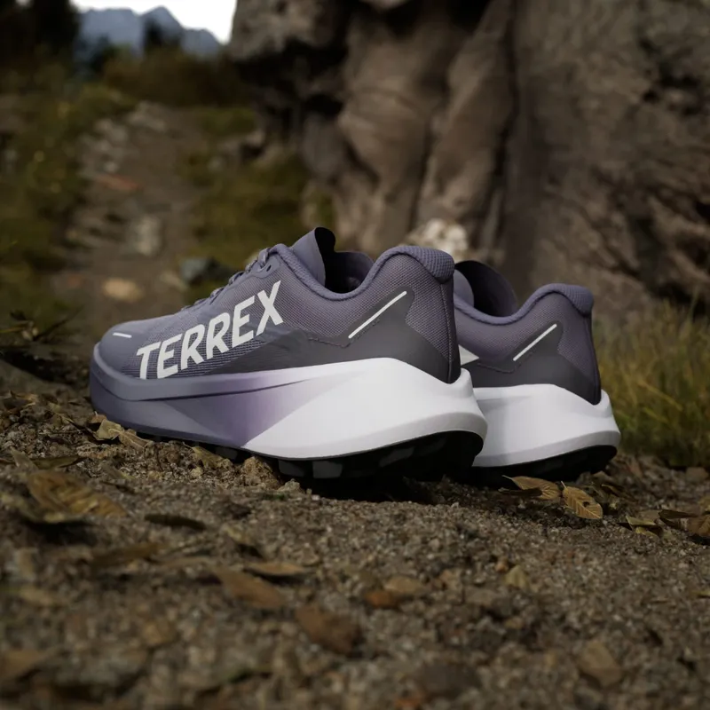 Adidas Terrex Agravic 3 Trail Running Preloved Violet / Grey One / Powder Plum (JR5251)