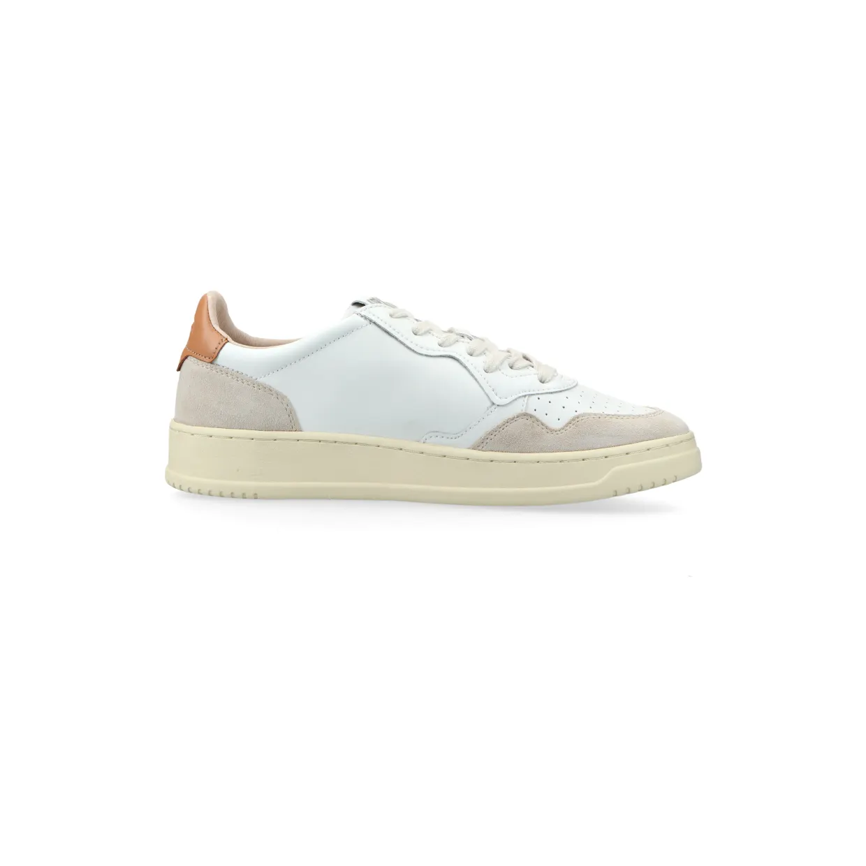 Autry Medalist Low W (leat / suede white / sandstorm) – AULWLS76 (3)