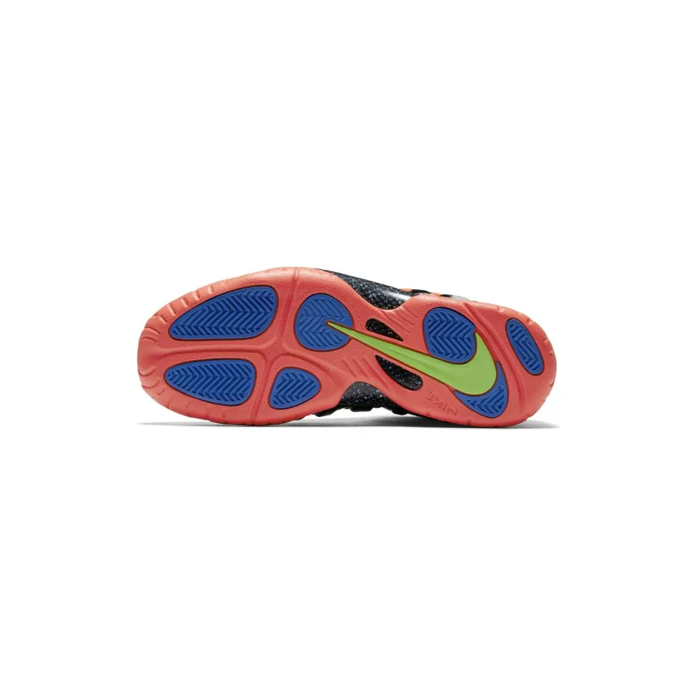 Nike Air Foamposite Pro Nerf (GS) Racer Blue/Total Crimson-Green Streak-Wolf Grey (644792-403)