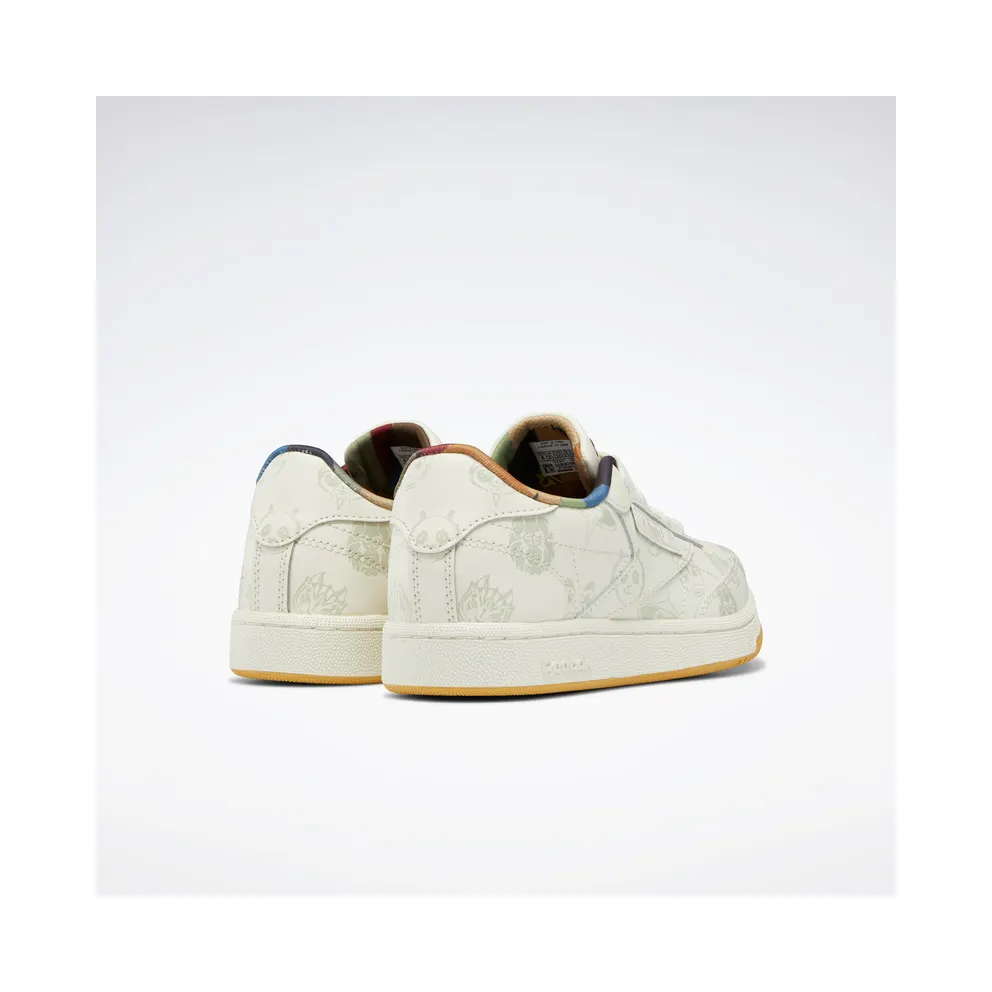 Reebok Kung Fu Panda Club C 85 Shoes Classic White / Paper White / Beige