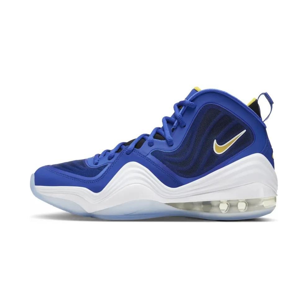 Nike Air Penny 5 Blue Chips Bright Blue/Yellow Streak-White (537331-402)