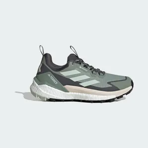 Adidas Terrex Free Hiker 2.0 Low GORE-TEX Hiking Silver Green / Linen Green / Grey Six (JI1869)